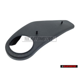 Original VW Recaro Seat Hinge Trim Cover With Hole Left Outer - 1H0881477A 01C