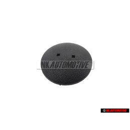 Original VW Carpet Flooring Press Stud Satin Black - N 9009360101C