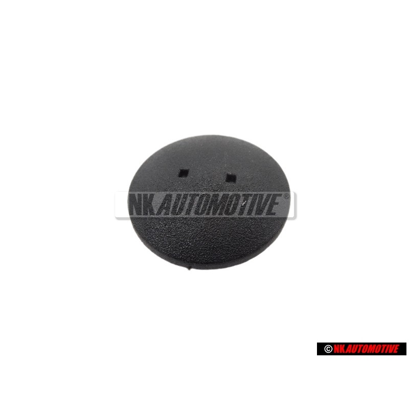 Original VW Carpet Flooring Press Stud Satin Black - N 9009360101C