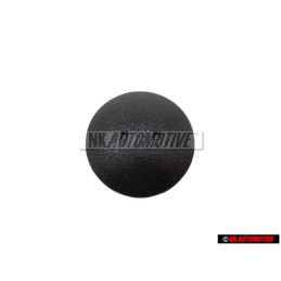 Original VW Carpet Flooring Press Stud Satin Black - N 9009360101C