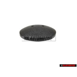 Original VW Carpet Flooring Press Stud Satin Black - N 9009360101C