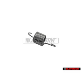 Original VW Front Seat Lever Clinch Tension Spring - 113881275C
