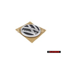 Original VW Rear Trunk Boot Badge Emblem Chrome - 1J5853601C 739