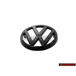 Original VW Front Grill Badge Emblem Black - 171853601 041