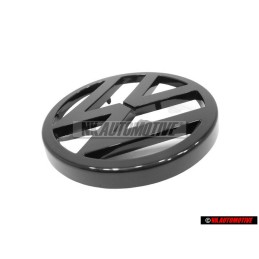 Original VW Front Grill Badge Emblem Black - 171853601 041