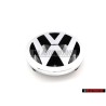 Original VW Front Grill Badge Emblem Chrome 125mm - 1T0853601A FDY