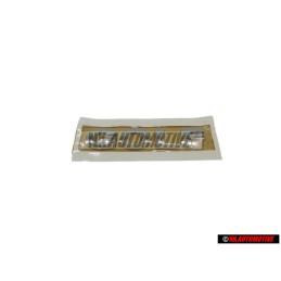 Original VW GOLF Rear Trunk Boot Badge Emblem Chrome - 1K6853687 739