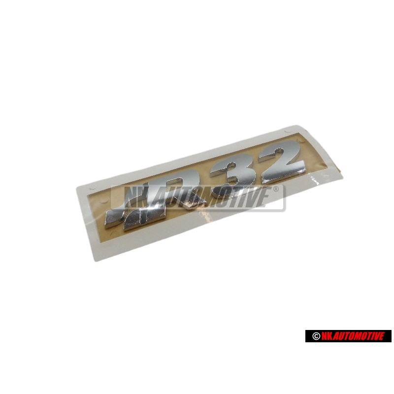 Original VW Golf MK5 R32 Rear Boot Badge Chrome Self Adhesive - 1K0853675P 739