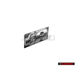 Original VW R32 Steering Wheel Badge Emblem Chrome - 1J0419685