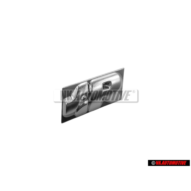 Original VW R32 Steering Wheel Badge Emblem Chrome - 1J0419685