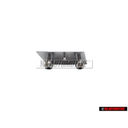 Original VW R32 Steering Wheel Badge Emblem Chrome - 1J0419685