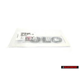 Original VW POLO Rear Trunk Boot Badge Emblem Chrome - 6N0853687H 739