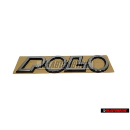 Original VW POLO Rear Trunk Boot Badge Emblem Chrome - 6N0853687E Z10