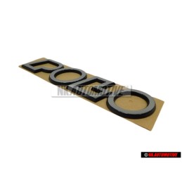 Original VW POLO Rear Trunk Boot Badge Emblem Chrome - 6N0853687E Z10
