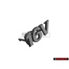 Original VW 16V Front Grill Badge Emblem Chrome - 6N0853679 Z10
