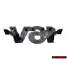 Original VW 16V Front Grill Badge Emblem Chrome - 6N0853679 Z10