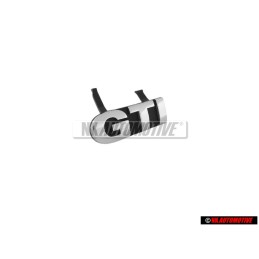 Original VW GTI Front Grill Badge Emblem Chrome - 6E0853679D PWV