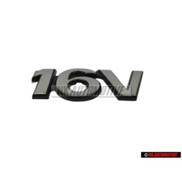 Original VW 16V Rear Trunk Boot Badge Emblem Chrome - 7M0853675C Z10