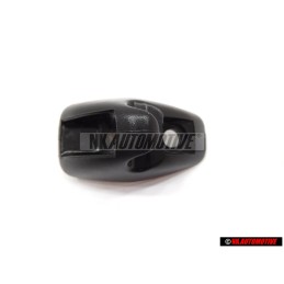 Original VW Sun Visor Clip Hook Hanger Bracket Holder Black - 191857559 01C