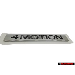Original VW 4MOTION Rear Trunk Boot Badge Emblem Chrome - 3C0853675D FXC
