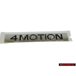 Original VW 4MOTION Rear Trunk Boot Badge Emblem Chrome - 3C0853675D FXC