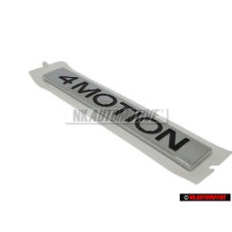 Original VW 4MOTION Rear Trunk Boot Badge Emblem Chrome - 3C0853675D FXC