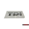 Original VW TDI Rear Trunk Boot Badge Emblem Chrome - 5K0853675P 739