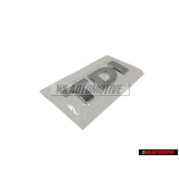 Original VW TDI Rear Trunk Boot Badge Emblem Chrome - 5K0853675P 739