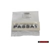 Original VW PASSAT Rear Trunk Boot Badge Emblem Chrome - 3C0853687A 739