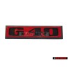 Original VW G40 Front Grill Badge Red - 871853679C