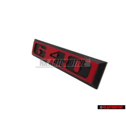 Original VW G40 Front Grill Badge Red - 871853679C