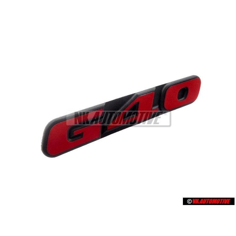 Original VW G40 Front Grill Badge Emblem Red - 871853679D QN5