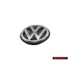 Original VW Rear Trunk Boot Badge Emblem Chrome - 1H5853630D 739