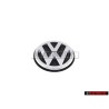 Original VW Rear Trunk Boot Badge Emblem Chrome - 1H5853630D 739
