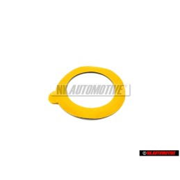 Original VW Unleaded Fuel Filler Neck Trim Sticker - 155010024P