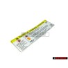 Original VW Sticker HIGH VOLTAGE - 8K0010520A