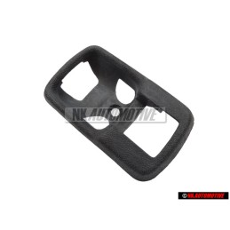 Original VW Door Release Trim Plate Black - 171837235 01C