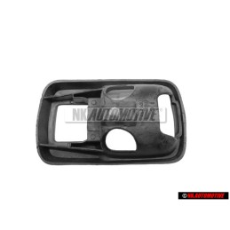 Original VW Door Release Trim Plate Black - 171837235 01C