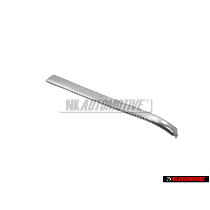 Original VW Exterior Door Handle Insert Metal Trim Chrome - 433837239