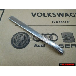 Original VW Exterior Door Handle Insert Metal Trim Chrome - 433837239
