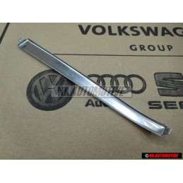 Original VW Exterior Door Handle Insert Metal Trim Chrome - 433837239