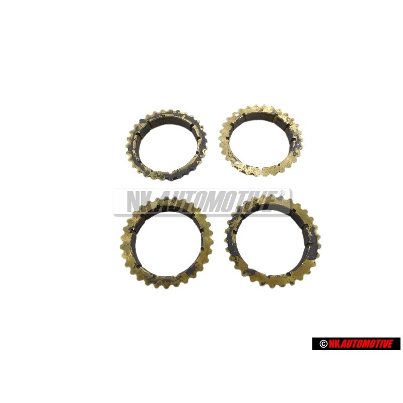 4x Original VW Synchronizer Ring - 084311295B