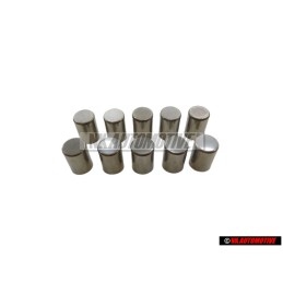 10x Original VW Cylinder Roller - N 90351101