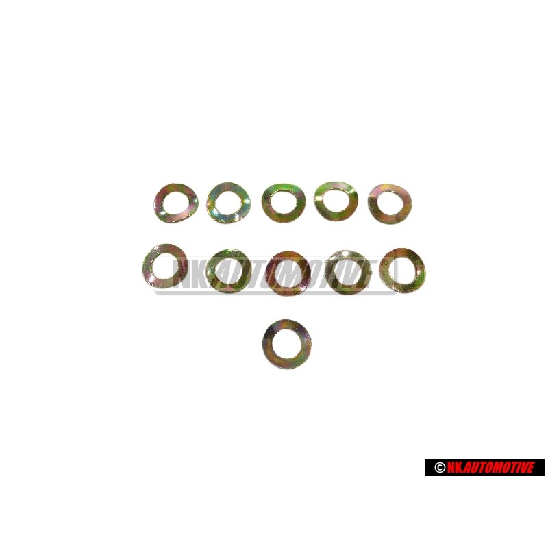 11x Original VW M6 Spring Washer - N 0122265