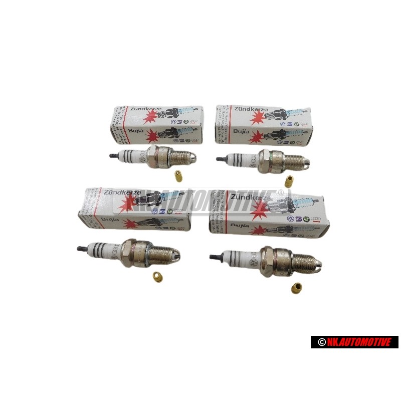 4x Original VW Spark Plug 'Longlife' - 101000001AD