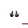 2x Original VW Oval Head Panel Screw - N 0139755