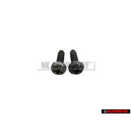 2x Original VW Oval Head Panel Screw - N0139537