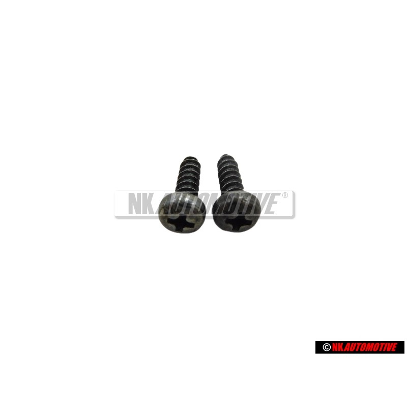2x Original VW Oval Head Panel Screw - N0139537