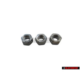 3x Original VW Hexagon Nut - N 01100517
