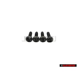 4x Original VW Oval Head Panel Screw - N0139537